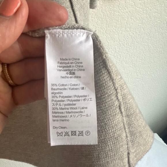 J.Crew Juliette Collarless Open Front Cardigan Sweater Blazer Duster Size Small - Picture 8 of 9